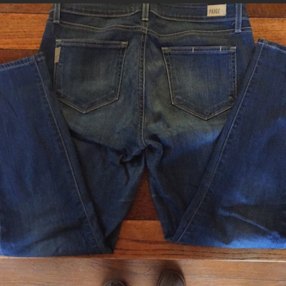 Paige Skinny Crop Jeans in VGUC